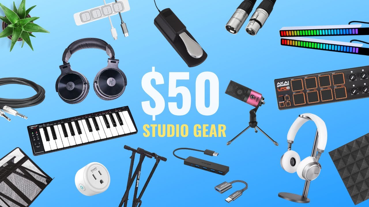 25 Gadgets under $50 for Music Studios 😮 