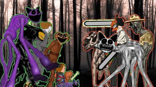 Catnap, Dogday, Beast Bendy Vs Zoonomaly, Chainsaw Man, Zookeeper Animation Hanimation