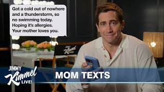 Celebrities Read Texts From Their Moms 