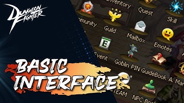 DFO Game Guide: 1. Basic Interface