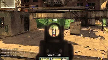MW2 Mod Menu Aim Bot Test | EXoTiC Gaming