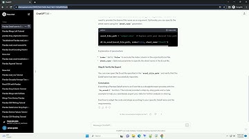 export pandas dataframe to excel file