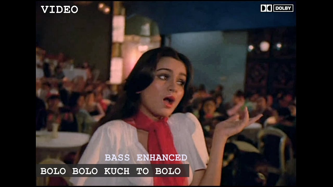 Bolo Bolo Kuch To Bolo Video BASS Enhanced 51 Surround Tribute to Pancham  Tony Vaz Asha