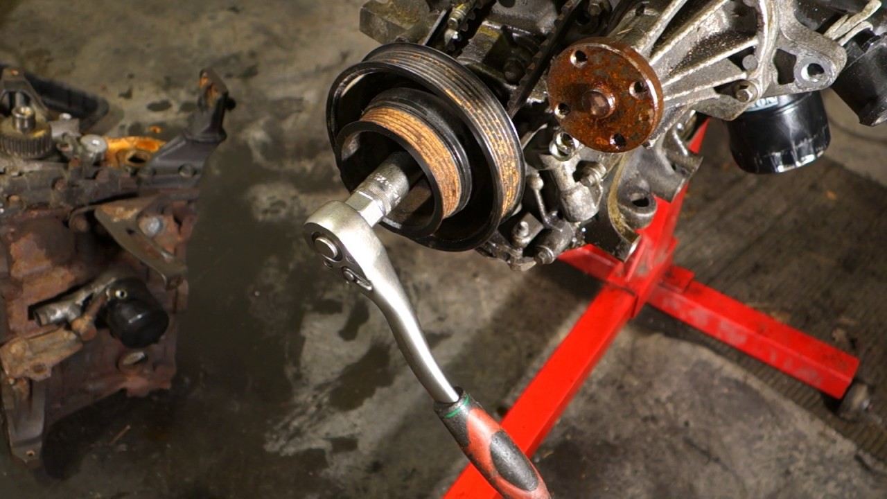 How to replace timing belt Ford Zetec engine Part 4 / 4 YouTube