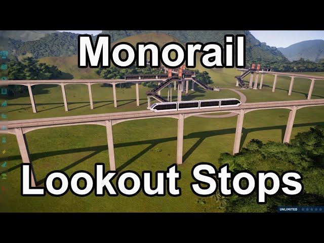 JWE Modding: Monorail Lookout Stops (Ultimate Mixed Eras 1.6 feature demo)