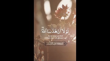دقيقة مع #القرآن_الكريم سورة الاعراف القارئ محمد صديق المنشاوي