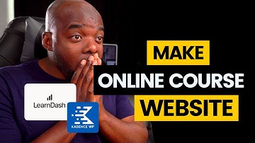 How To Create An Online Course Website In Wordpress Using LearnDash And Kadence