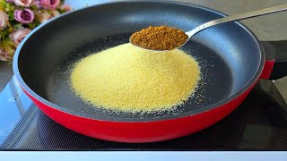 картинка: Только манная каша и кофе. Все соседи будут просить рецепт! 2 супервкусных рецепта.