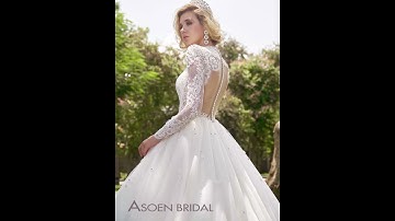 ÁO CƯỚI ASOEN BRIDAL - Váy cưới công chúa tay dài đẹp che nhược điểm