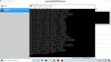 Konfigurasi IP address,DHCP server,DNS server,dan SAMBA server divirtual box