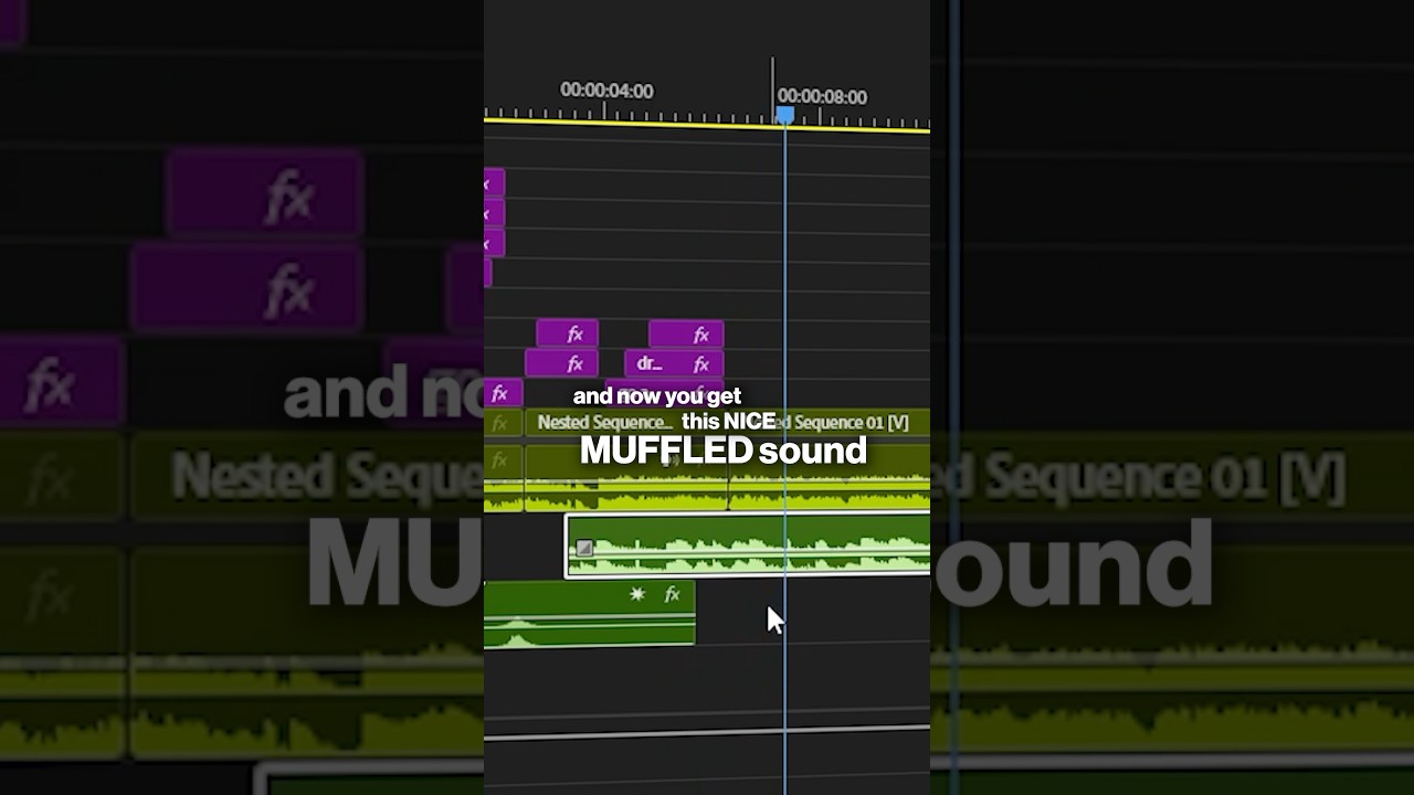 Guarda Create Stunning Muffled Audio Effects in Seconds! 🎧✨ #premierepro #videoeditingsoftware su YouTube Guarda Create Stunning Muffled Audio Effects in Seconds! 🎧✨ #premierepro #videoeditingsoftware su YouTube