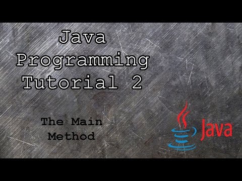 Java Beginner Programming Tutorial 2! Java Main Method and Hello World! Road To Game Development!