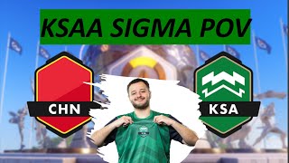 KSAA SIGMA REVERSE SWEEP POV Overwatch World Cup 2023 Grand Final KSA vs China