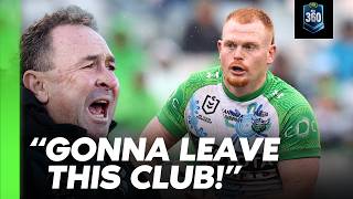 Relationships Frayed Horsburgh To Leave Raiders After Ricky Calls Out Sin Binning Nrl 360
