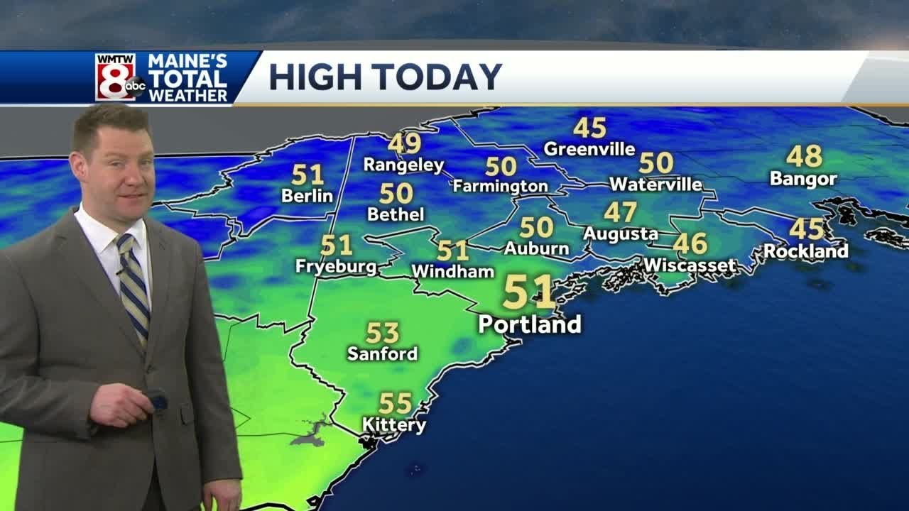 Big Warm Up Today but Snow On The Way - YouTube