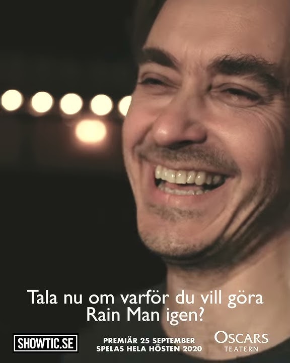 Nu är biljetterna släppta till Rain Man på Oscarsteatern hösten 2020!