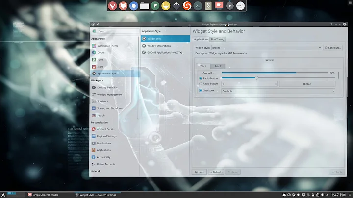 ArcoLinux : 767 how to change the icons in dolphin and in thunar filemanager