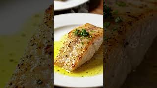grilled fish with lemon butter sauce #ebruscreativity #food #shorts