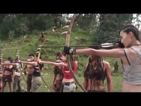 5 Girl Heros in The Forest Good Action Movie