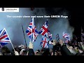 Brexit supporters count down at &quot;Big Brexit Bash&quot; celebration in London