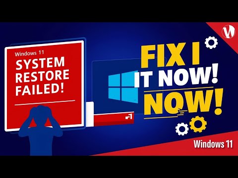 Fix Windows 11 System Restore Failed: Step-by-Step Guide (2025)