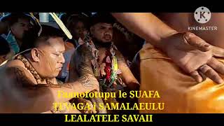 Faanofotupu le SUAFA Tevaga_i_SAMALAEULU_LEALATELE SAVAII 2026_cover malakisanele_song_(falenaoti)