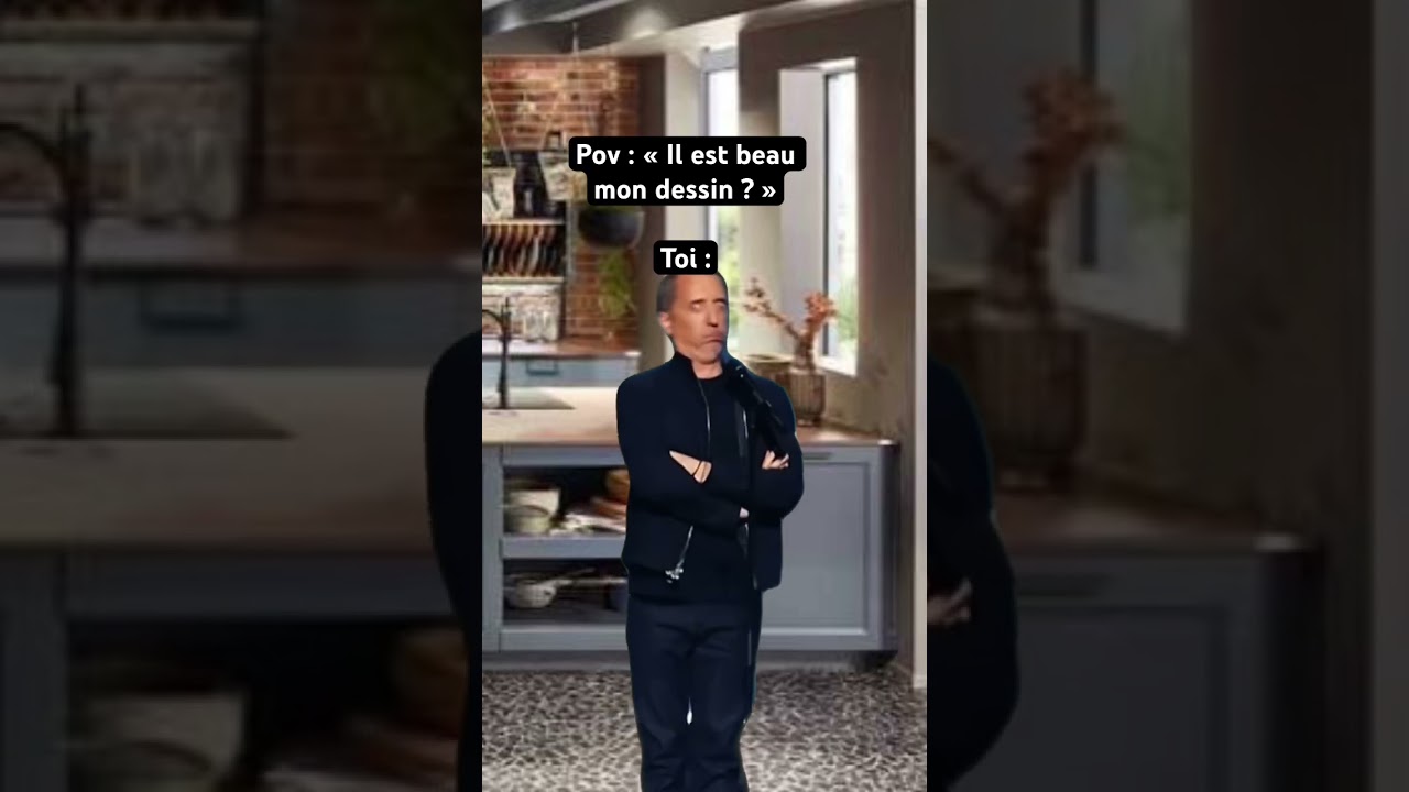 Pov : il est beau mon dessin ? 