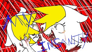 (MY INSANITY Oc PMV ) *KNIFE KNIFE KNIFE* kikuo* flash warning