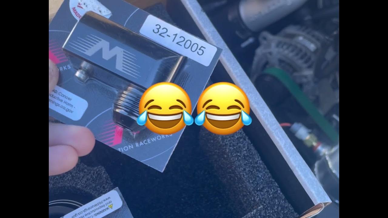 Cleetus McFarland motion raceworks catch can after install on l83 turbo