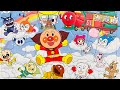 アンパンマン アニメキャラ  パズル 2020.11.21 おもちゃ おなまえいえるかな？anpanman puzzle game in japanese てきちゃん