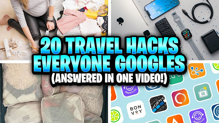 20 Travel Hacks Everyone Googles (All Answered in One Video!) | Travel Essentials for Every Trip