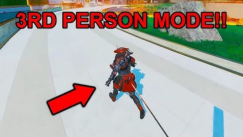 You can Turn on 3rd Person Mode in Apex Now!