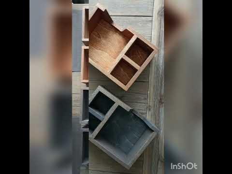 Салфетница из дерева - YouTube