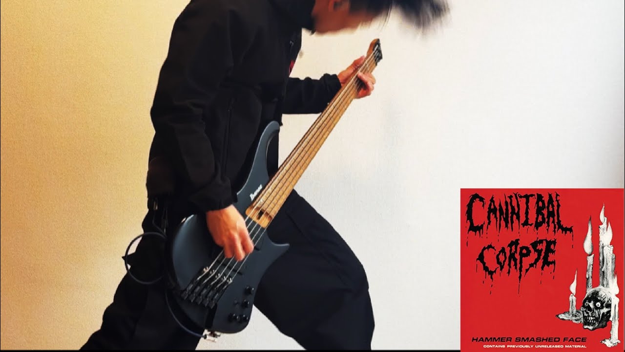 Cannibal Corpse - Hammer Smashed Face  ||  Bass Cover