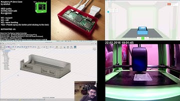 M3D printing - Raspberry Pi Zero Case by adafruit