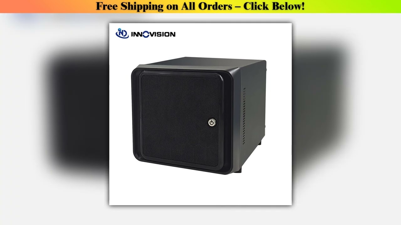 New 4 Bays Hard disk NAS Case Support Mini ITX Motherboard For Home Network Storage Wholesale Best