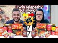 TWIN TELEPATHY ICE CREAM SUNDAE CHALLENGE !!