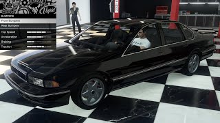 GTA 5 - DLC Vehicle Customization - Declasse Impaler SZ (96 Chevy Impala SS)