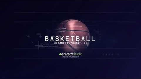 Basketball Opener | After Effects Template 19219588