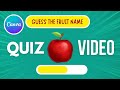 How to create viral quiz videos in Canva l Guess the fruit name l easy canva