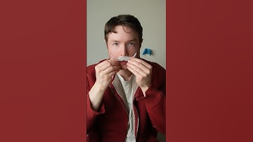 I Made a Hot-Glue Mustache