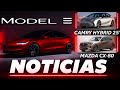 Tesla Model 3 Performance llega a México, 60 años de Mustang y la novena versión de Camry.