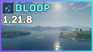 How To Download & Install Bloop Shaders In Minecraft 1.21.8