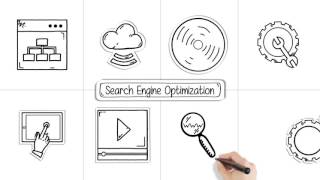 Whiteboard Animated Elements Library After Effects Template Royalty Free