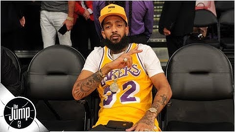 LeBron, Steph, NBA stars pay tribute to the late Nipsey Hussle | The Jump