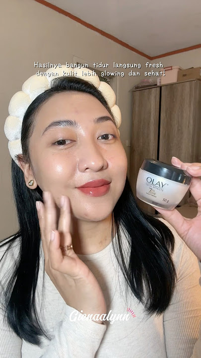 Glowing skin starts at night! ✨ Use Olay Total Effects 7-in-1 Night Cream now.