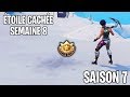 ÉTOILE CACHÉE SEMAINE 8 De La SAISON 7 EMPLACEMENT Sur FORTNITE BATTLE ROYALE ÉTOILE CACHÉE SEMAINE 8 De La SAISON 7 EMPLACEMENT Sur FORTNITE BATTLE ROYALE
