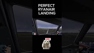 Perfect Ryanair Landing In Manchester - EGCC #flightsimulator #msfs24 #ryanair #winctrl #airbus