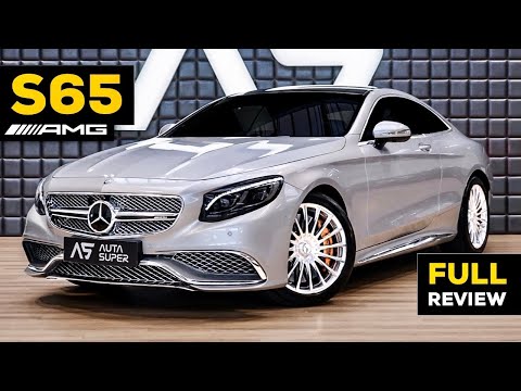 mercedes-s65-amg-coupé-v12-s-class-full-review-brutal-sound-exhaust-interior-infotainment