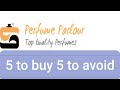 Review of Perfume Parlour fragrances